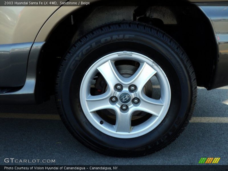  2003 Santa Fe LX 4WD Wheel