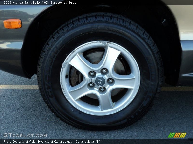  2003 Santa Fe LX 4WD Wheel