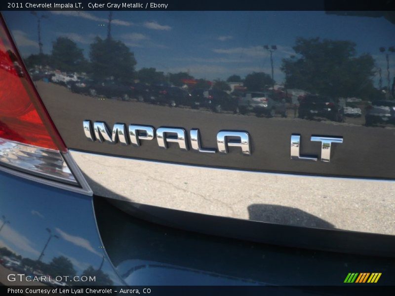 Cyber Gray Metallic / Ebony 2011 Chevrolet Impala LT