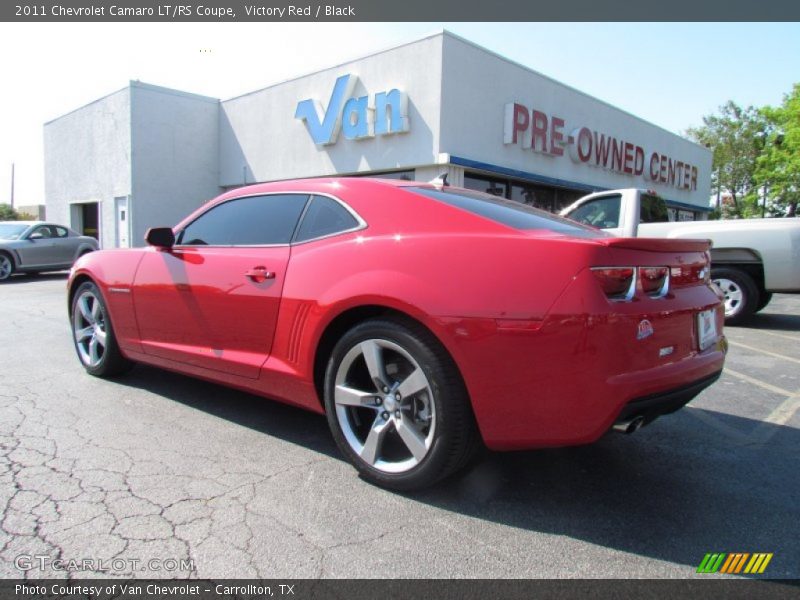 Victory Red / Black 2011 Chevrolet Camaro LT/RS Coupe