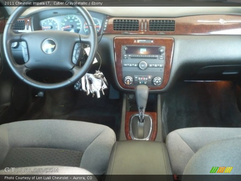 Cyber Gray Metallic / Ebony 2011 Chevrolet Impala LT