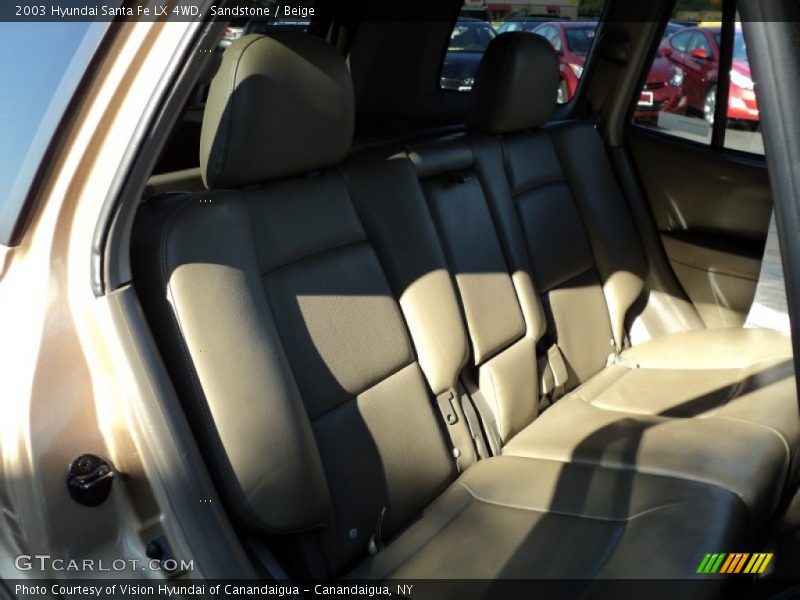 Sandstone / Beige 2003 Hyundai Santa Fe LX 4WD