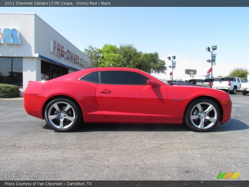 Victory Red / Black 2011 Chevrolet Camaro LT/RS Coupe