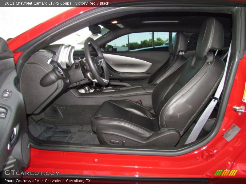 Victory Red / Black 2011 Chevrolet Camaro LT/RS Coupe