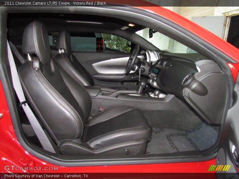 Victory Red / Black 2011 Chevrolet Camaro LT/RS Coupe