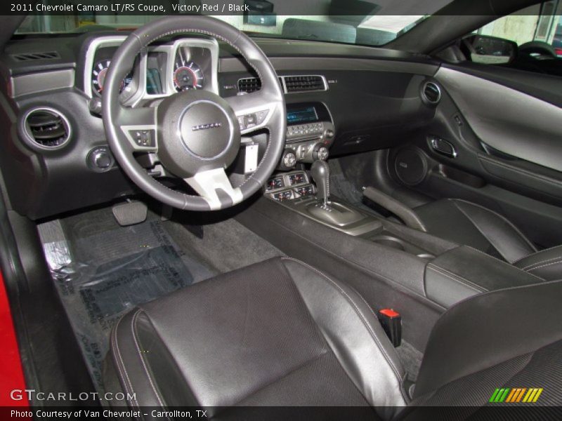 Victory Red / Black 2011 Chevrolet Camaro LT/RS Coupe