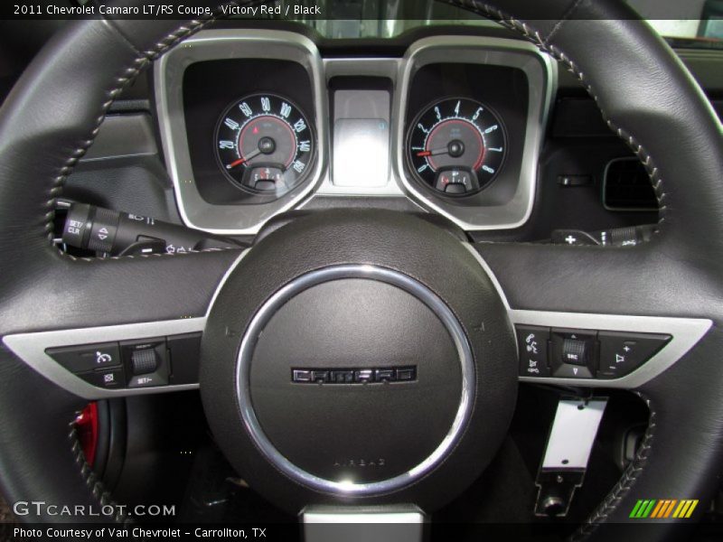 Victory Red / Black 2011 Chevrolet Camaro LT/RS Coupe