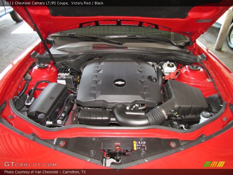 Victory Red / Black 2011 Chevrolet Camaro LT/RS Coupe
