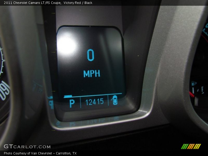 Victory Red / Black 2011 Chevrolet Camaro LT/RS Coupe