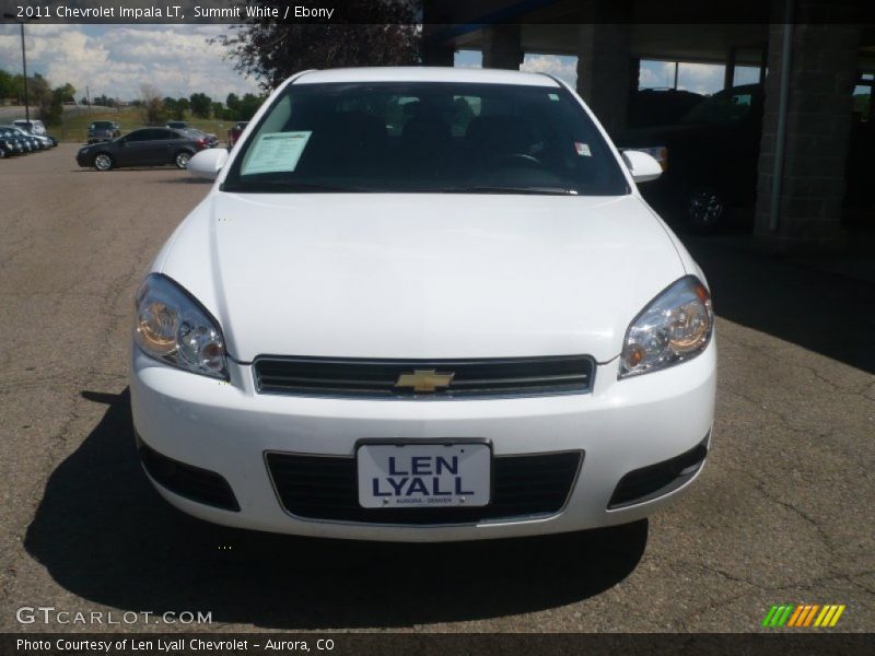 Summit White / Ebony 2011 Chevrolet Impala LT