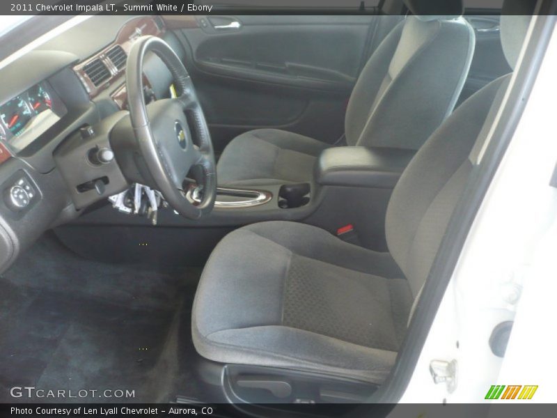 Summit White / Ebony 2011 Chevrolet Impala LT