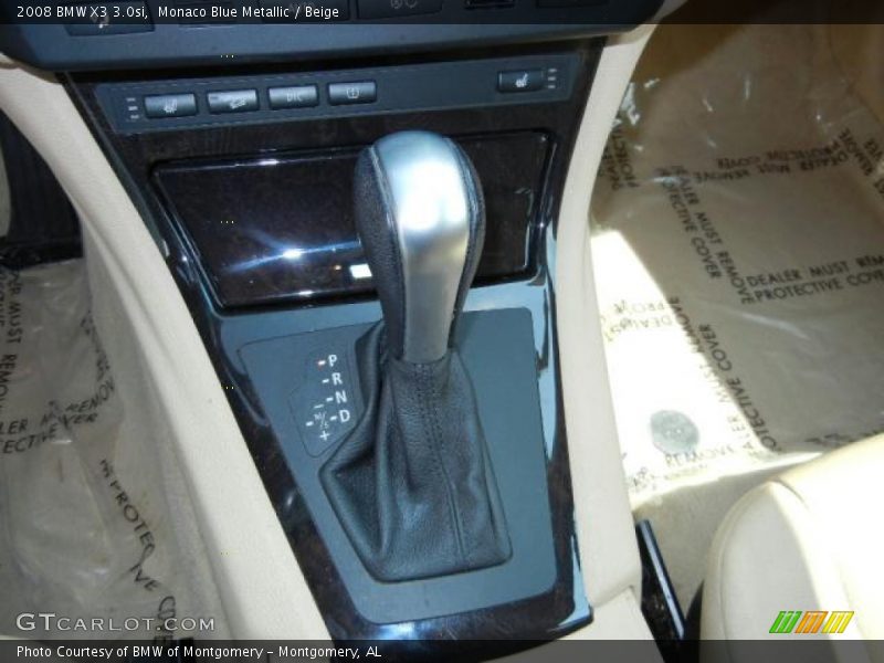 Monaco Blue Metallic / Beige 2008 BMW X3 3.0si