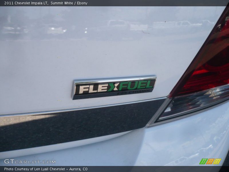 Summit White / Ebony 2011 Chevrolet Impala LT