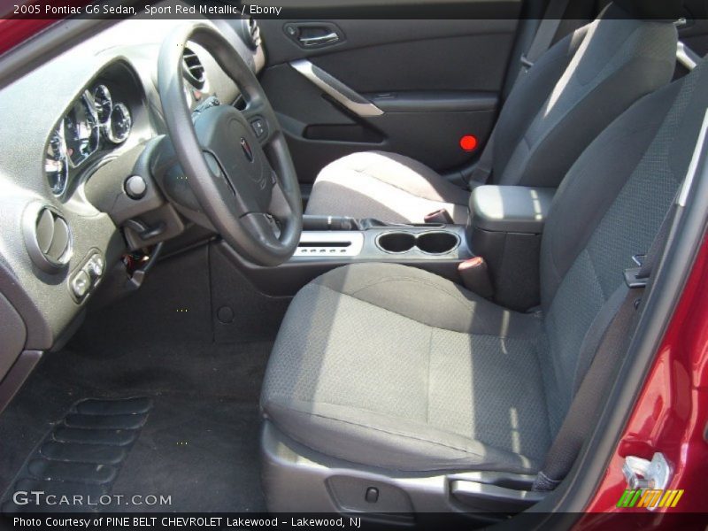 Sport Red Metallic / Ebony 2005 Pontiac G6 Sedan