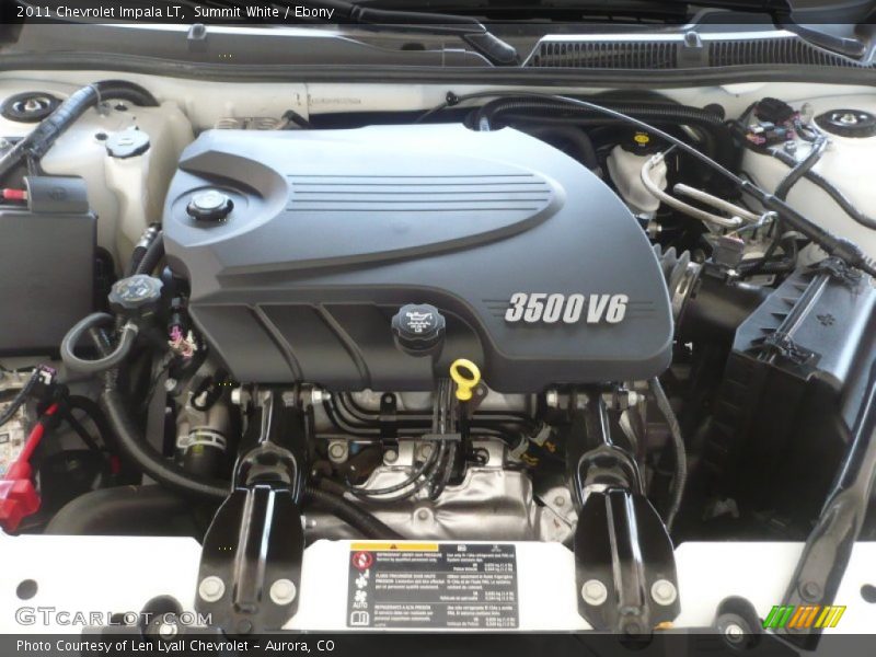 Summit White / Ebony 2011 Chevrolet Impala LT