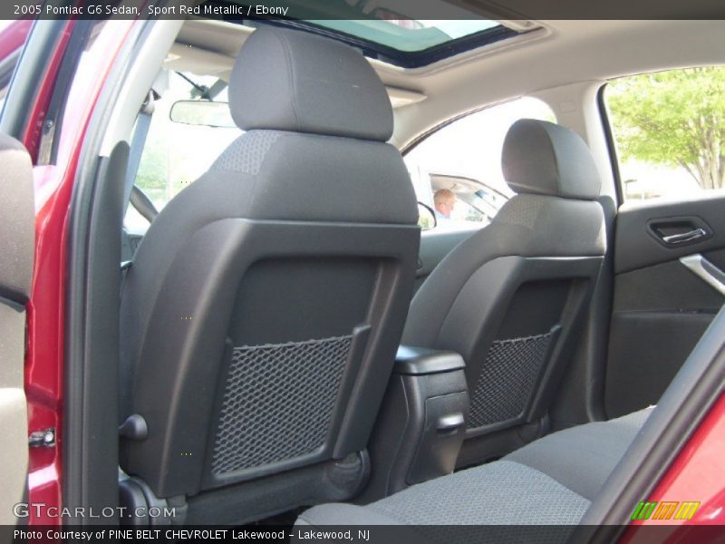 Sport Red Metallic / Ebony 2005 Pontiac G6 Sedan