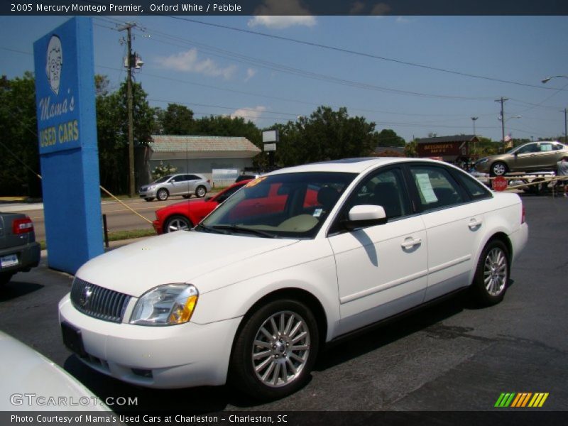 Oxford White / Pebble 2005 Mercury Montego Premier