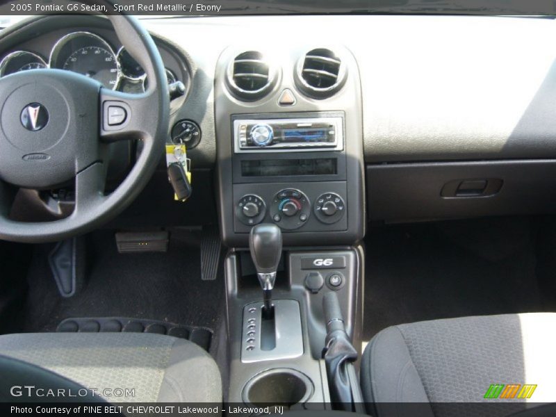 Sport Red Metallic / Ebony 2005 Pontiac G6 Sedan