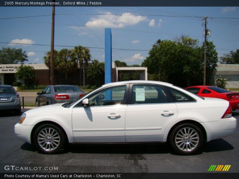 Oxford White / Pebble 2005 Mercury Montego Premier