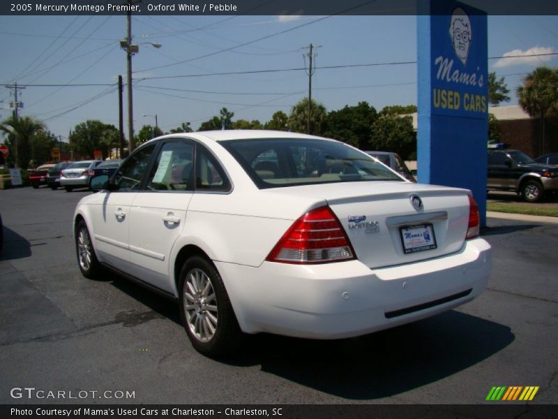 Oxford White / Pebble 2005 Mercury Montego Premier