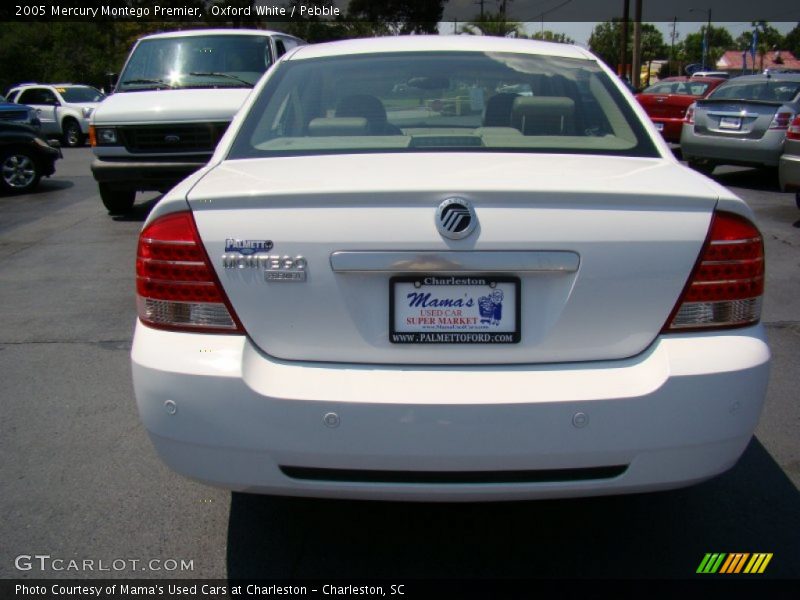 Oxford White / Pebble 2005 Mercury Montego Premier