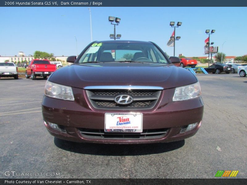 Dark Cinnamon / Beige 2006 Hyundai Sonata GLS V6