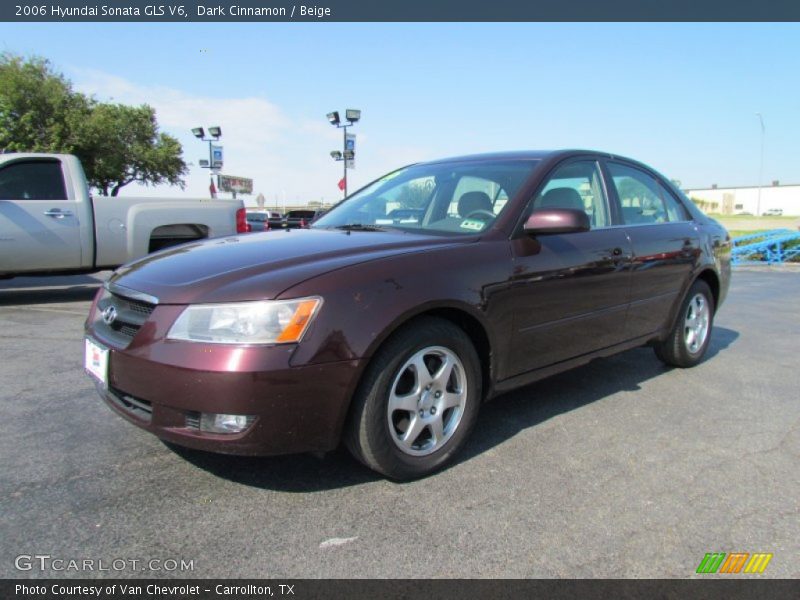 Dark Cinnamon / Beige 2006 Hyundai Sonata GLS V6