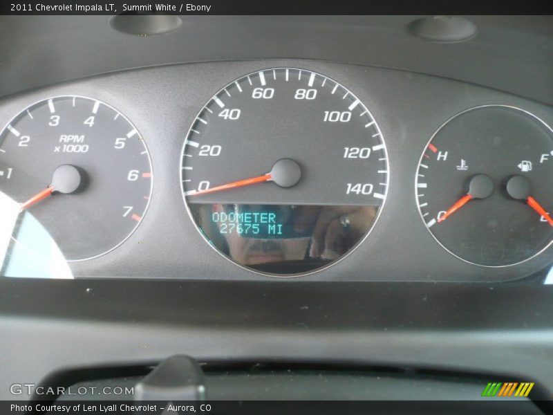 Summit White / Ebony 2011 Chevrolet Impala LT