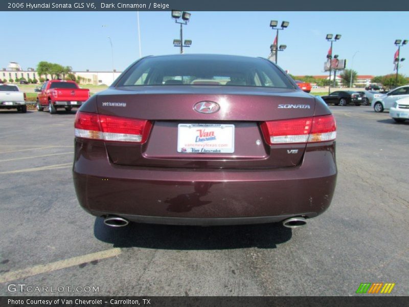 Dark Cinnamon / Beige 2006 Hyundai Sonata GLS V6