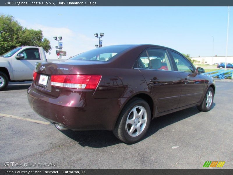 Dark Cinnamon / Beige 2006 Hyundai Sonata GLS V6