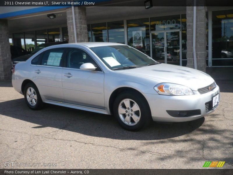 Silver Ice Metallic / Ebony 2011 Chevrolet Impala LT