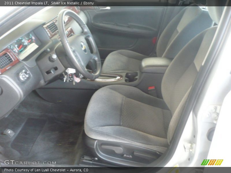 Silver Ice Metallic / Ebony 2011 Chevrolet Impala LT