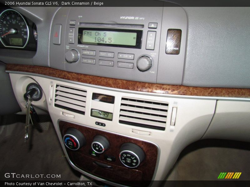 Dark Cinnamon / Beige 2006 Hyundai Sonata GLS V6