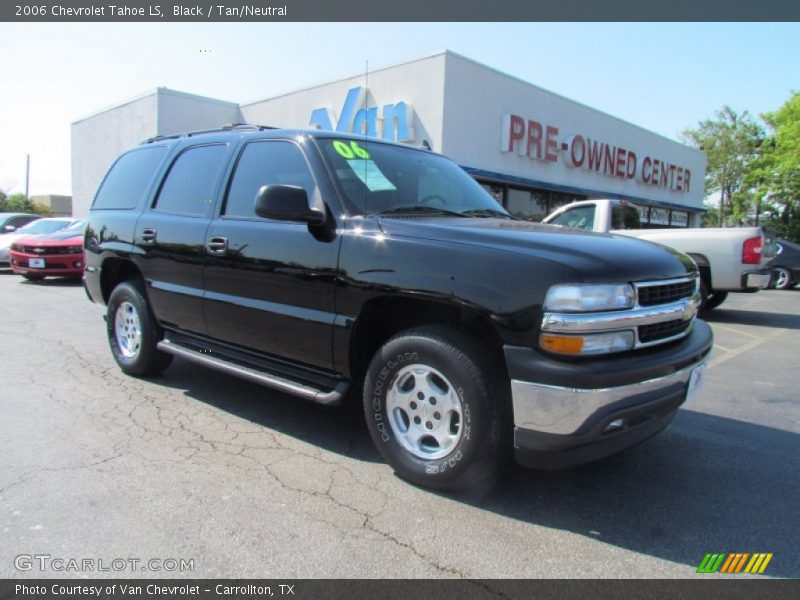 Black / Tan/Neutral 2006 Chevrolet Tahoe LS