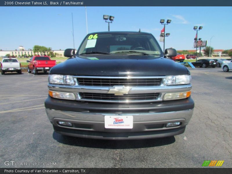 Black / Tan/Neutral 2006 Chevrolet Tahoe LS