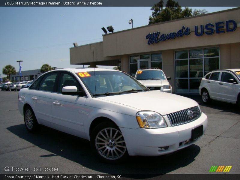 Oxford White / Pebble 2005 Mercury Montego Premier