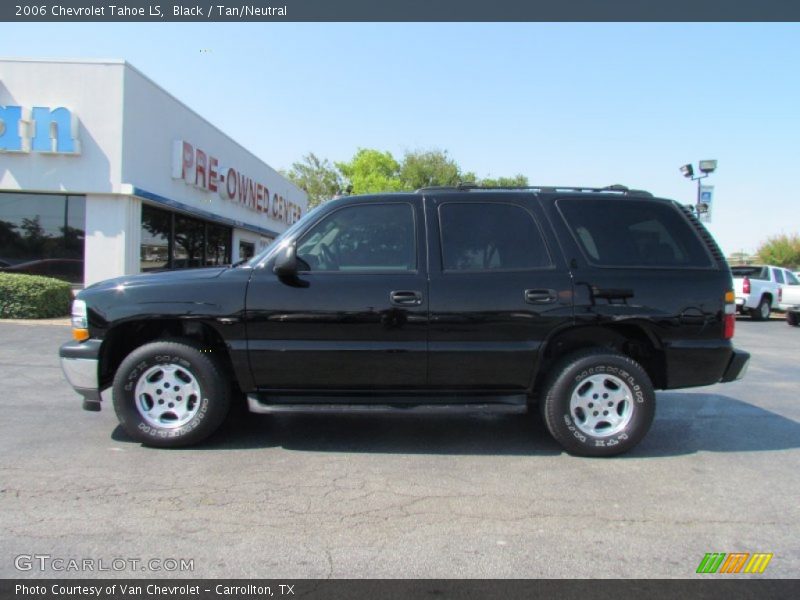 Black / Tan/Neutral 2006 Chevrolet Tahoe LS