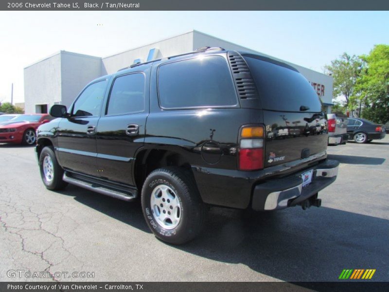 Black / Tan/Neutral 2006 Chevrolet Tahoe LS