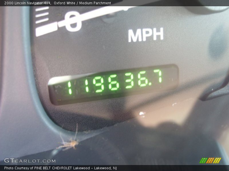 Oxford White / Medium Parchment 2000 Lincoln Navigator 4x4