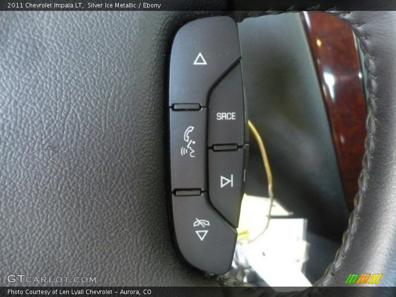 Silver Ice Metallic / Ebony 2011 Chevrolet Impala LT