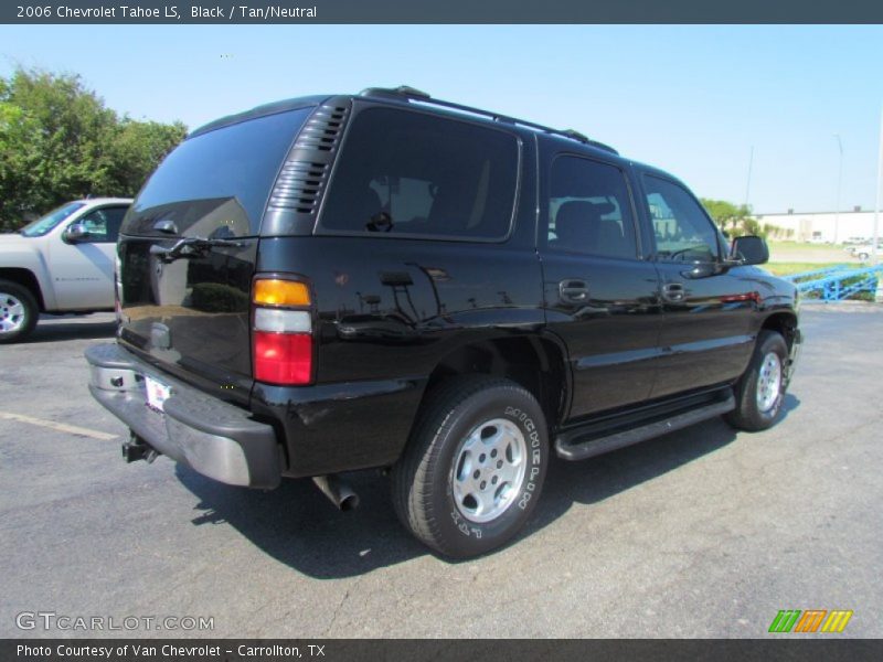 Black / Tan/Neutral 2006 Chevrolet Tahoe LS
