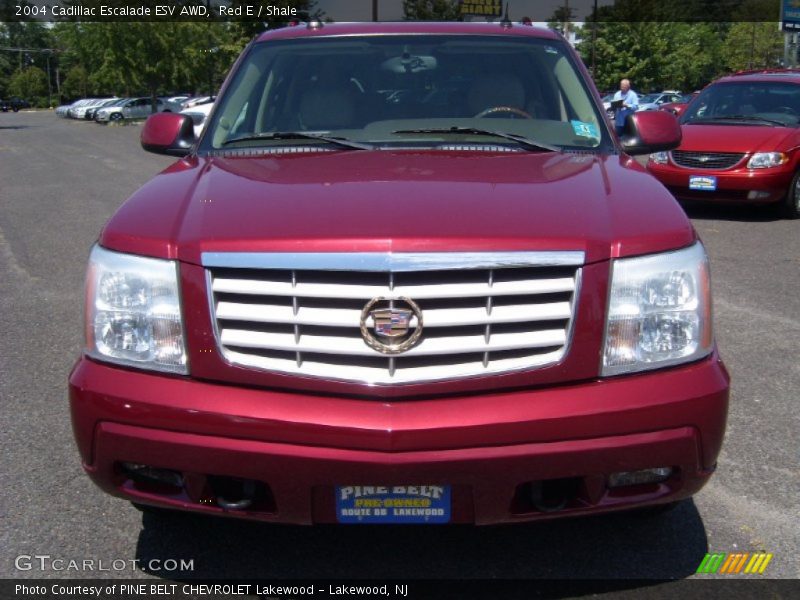 Red E / Shale 2004 Cadillac Escalade ESV AWD