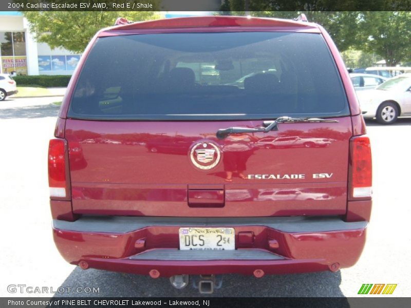 Red E / Shale 2004 Cadillac Escalade ESV AWD