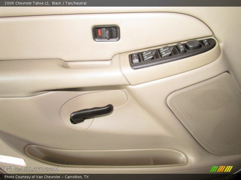 Black / Tan/Neutral 2006 Chevrolet Tahoe LS