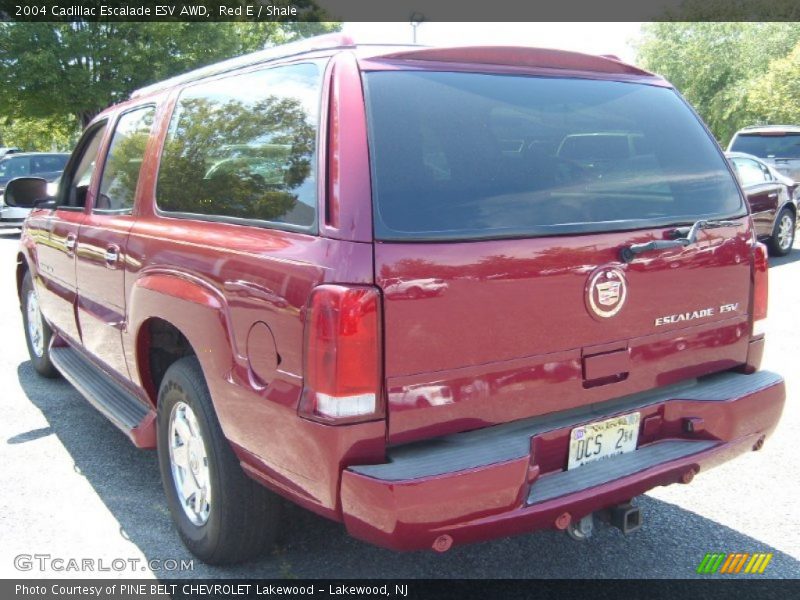 Red E / Shale 2004 Cadillac Escalade ESV AWD