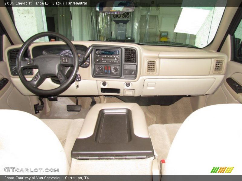 Black / Tan/Neutral 2006 Chevrolet Tahoe LS