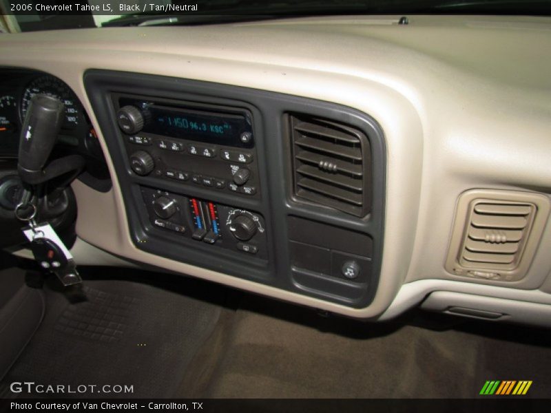 Black / Tan/Neutral 2006 Chevrolet Tahoe LS