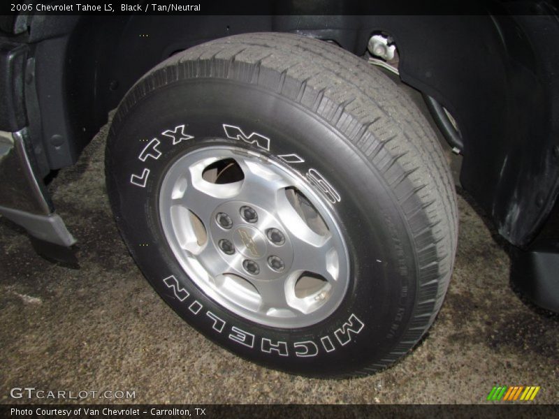 Black / Tan/Neutral 2006 Chevrolet Tahoe LS