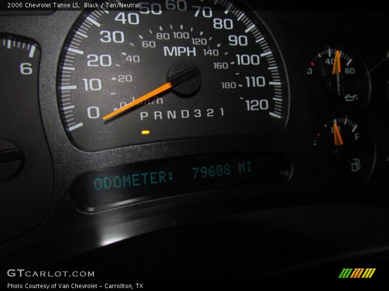 Black / Tan/Neutral 2006 Chevrolet Tahoe LS