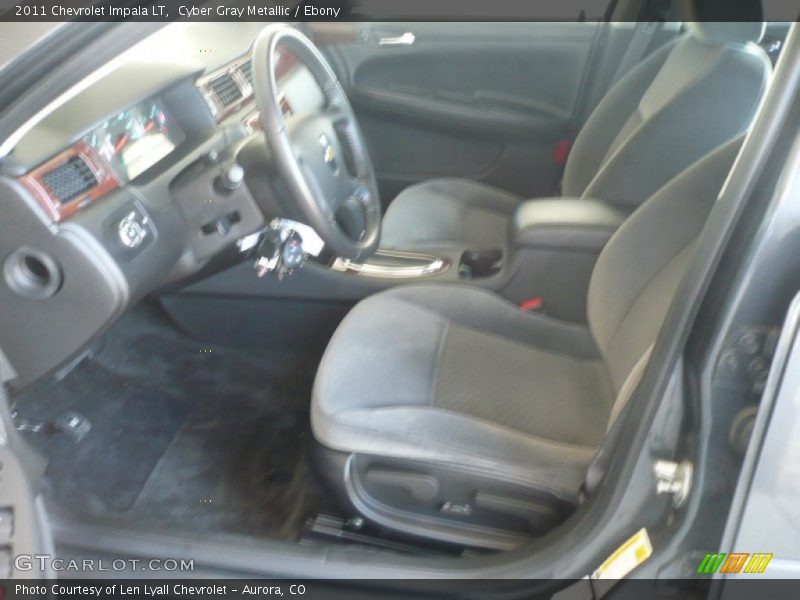 Cyber Gray Metallic / Ebony 2011 Chevrolet Impala LT